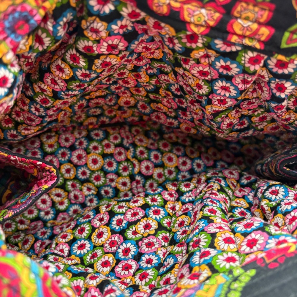 Vera Bradley Symphony In Hue Retired Paisley Reversible Tote shoulder bag - Picture 5 of 10